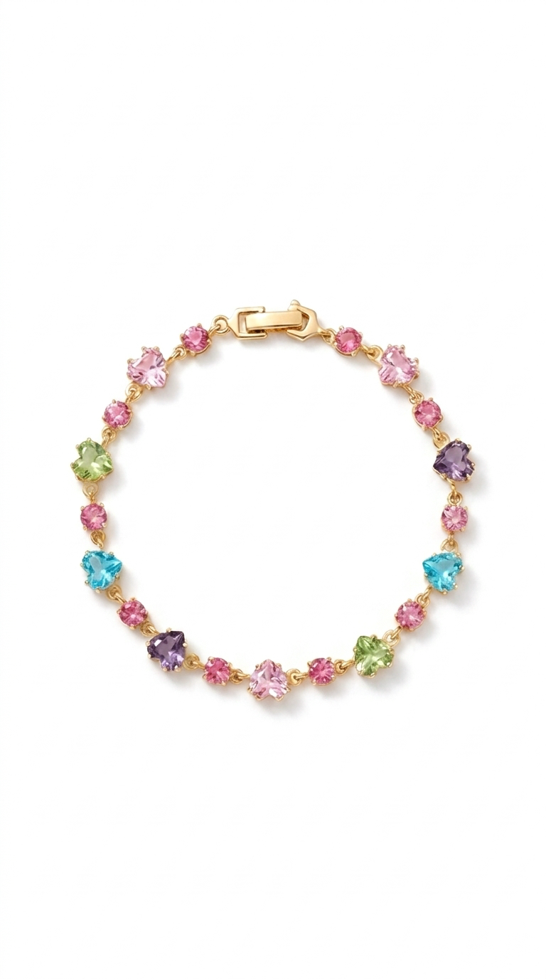 Candy Hearts Bracelet