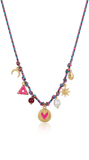 Carnival Hearts Necklace