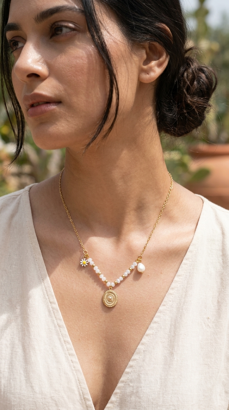Coastal Coin Necklace