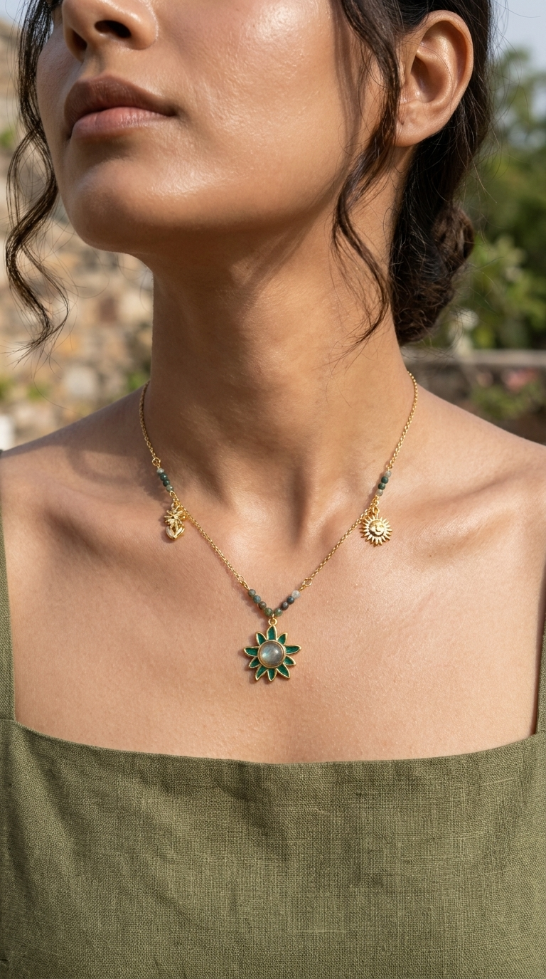 Solstice Bloom Necklace