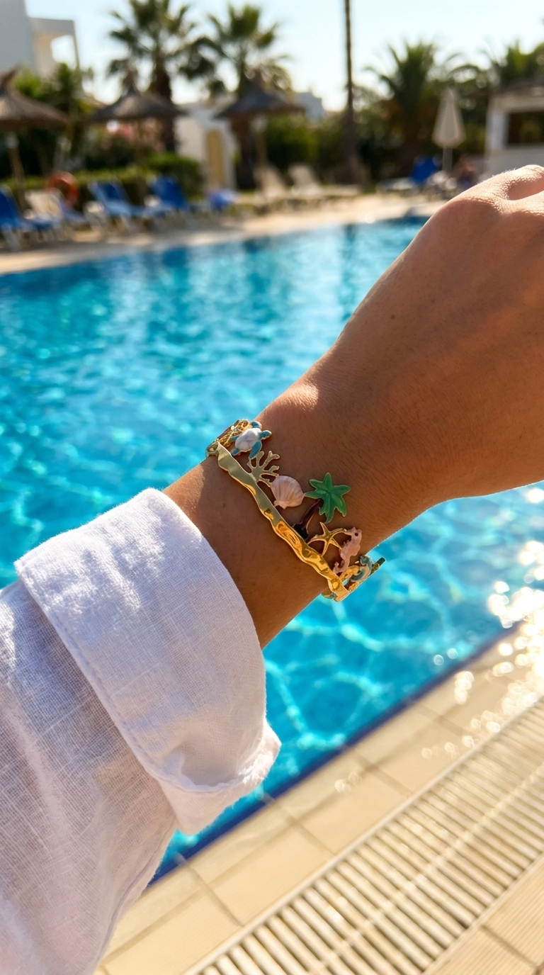 Lagoon Dream Cuff Bracelet