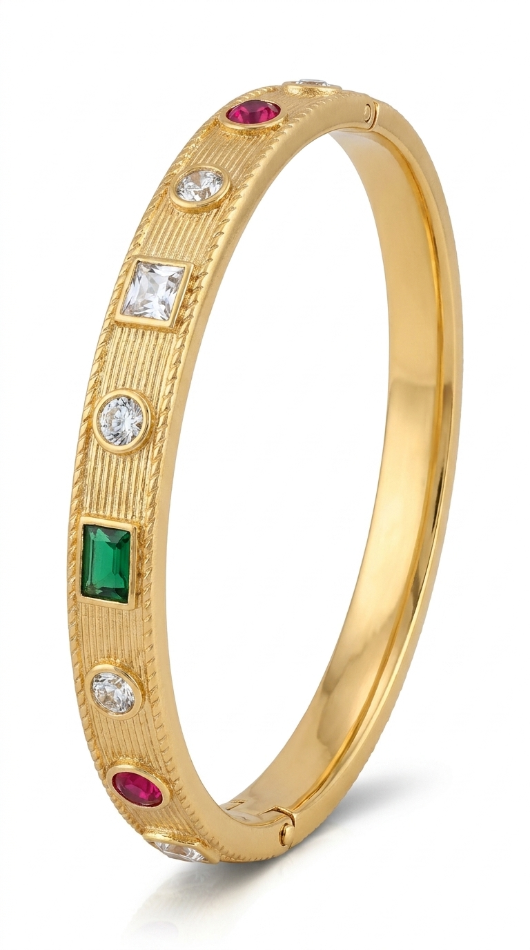 Mughal Garden Bangle Bracelet