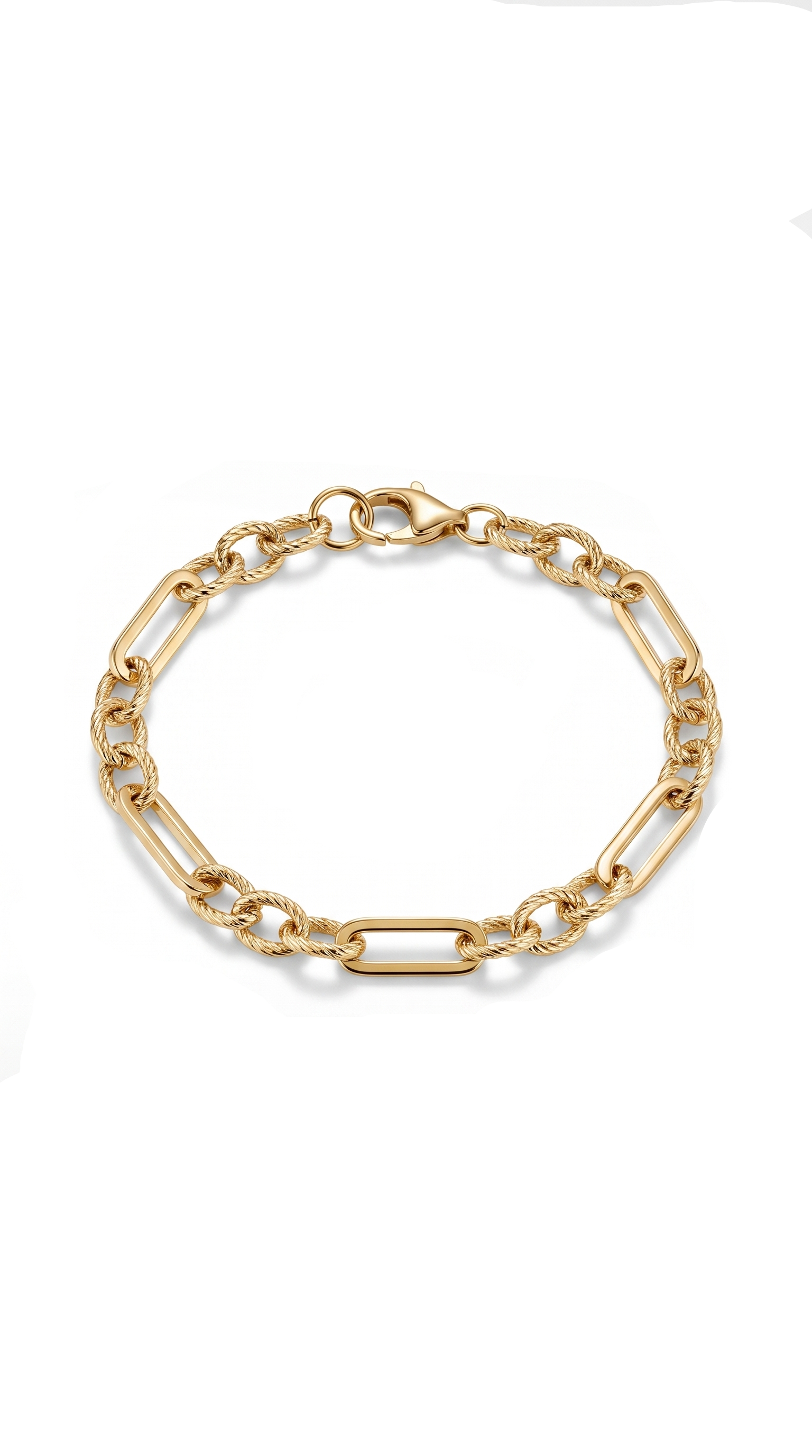 Twisted Paperclip Bracelet