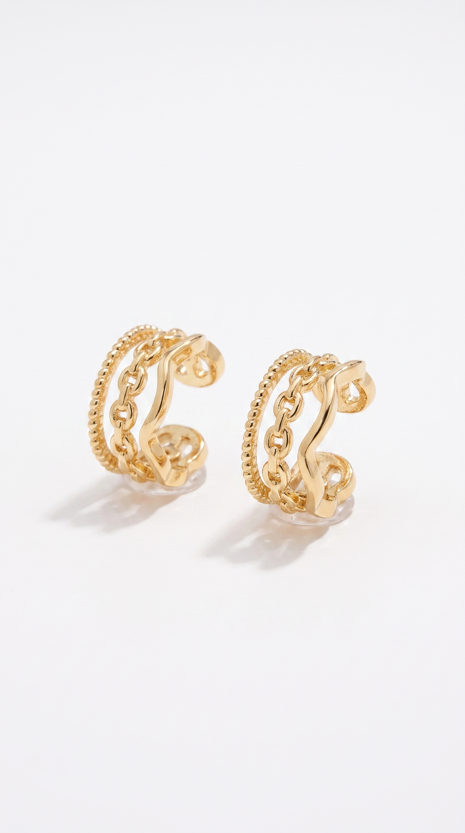 Sunlit Ear Cuffs