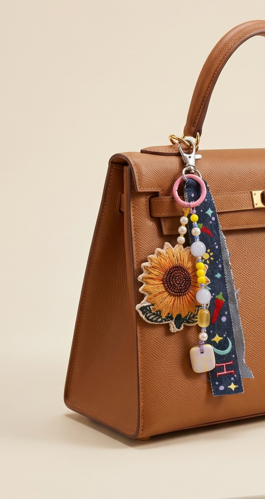 Sunshine Bloom Bag Charm