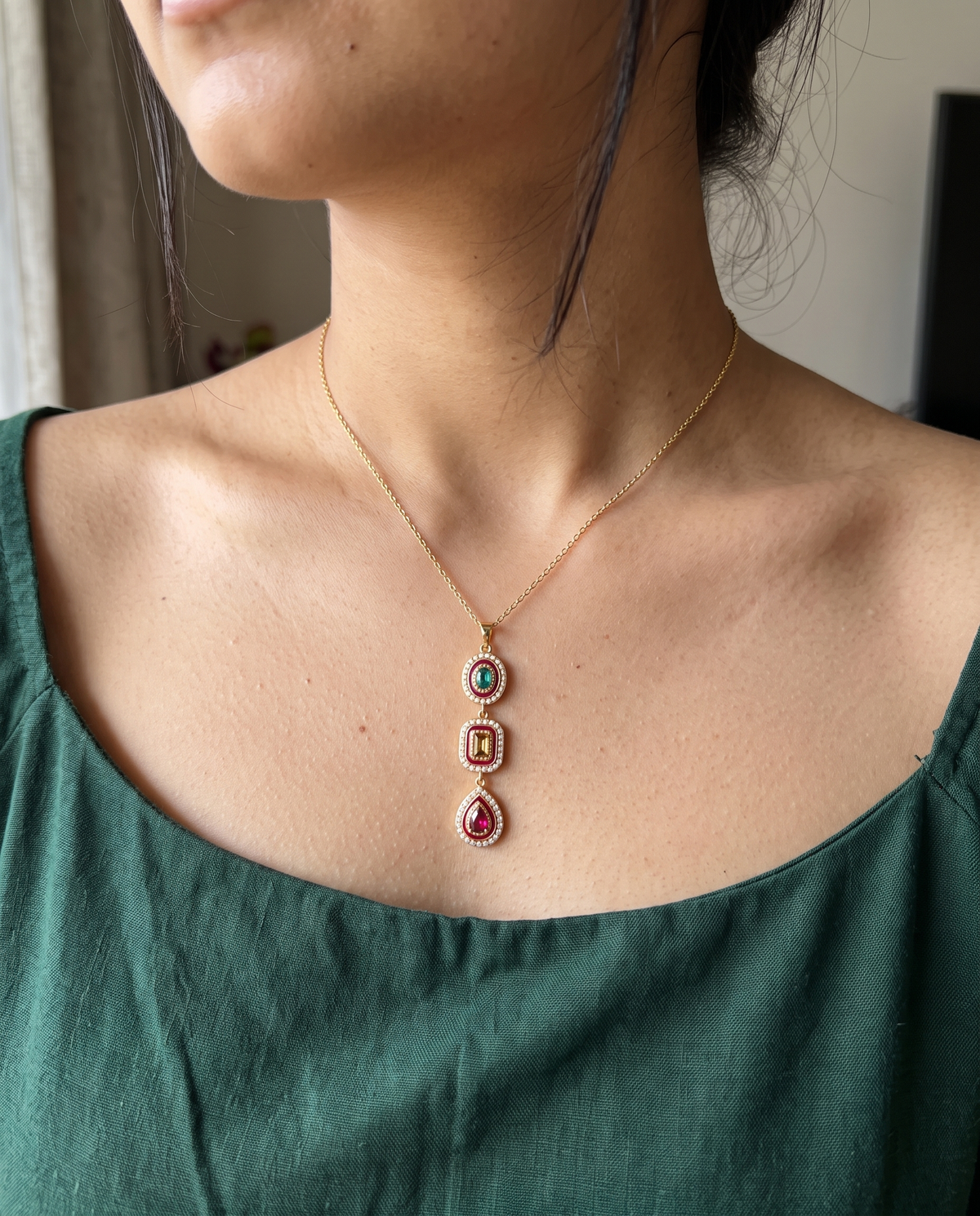 Empress Flame Necklace